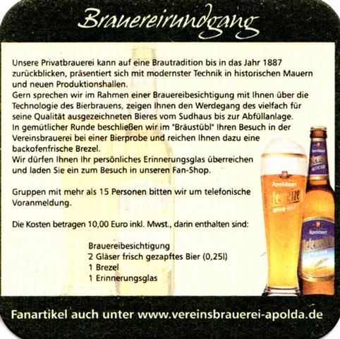 apolda ap-th apoldaer quad 9b (180-brauereirundgang-u preisliste)